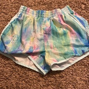 TYE DYE champion athletic shorts